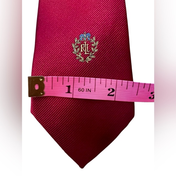 NWT Ralph Lauren Boys Solid Crest Tie! - Picture 3 of 7